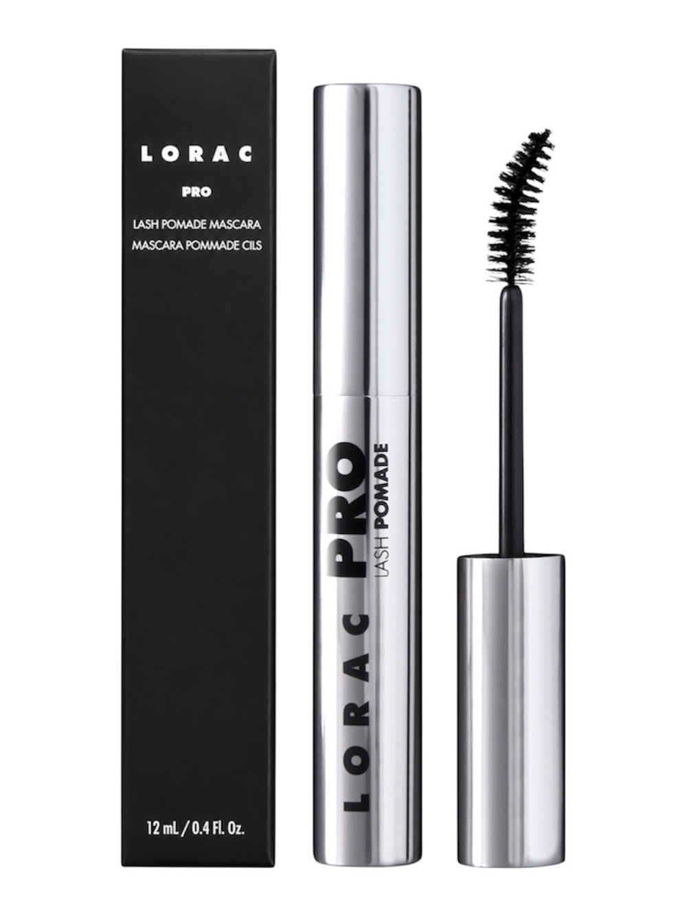 LORAC PRO LASH POMADE MASCARA IN BLACK 12ML - BNIB